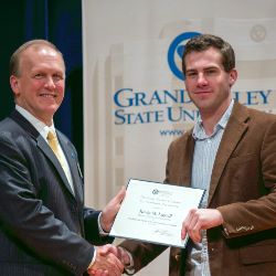 Kevin Lignell, Graduate Dean's Citation for Excellence, 2012